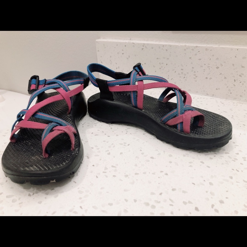 Blue & Pink Chacos